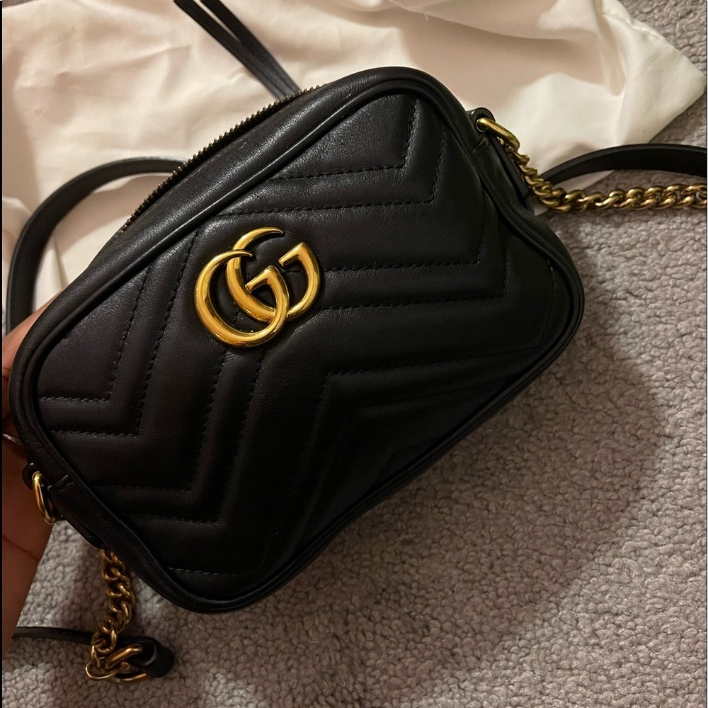 Gucci Mini Marmont Camera Bag